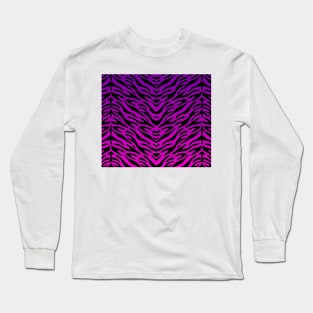 Zebra midge pattern Long Sleeve T-Shirt